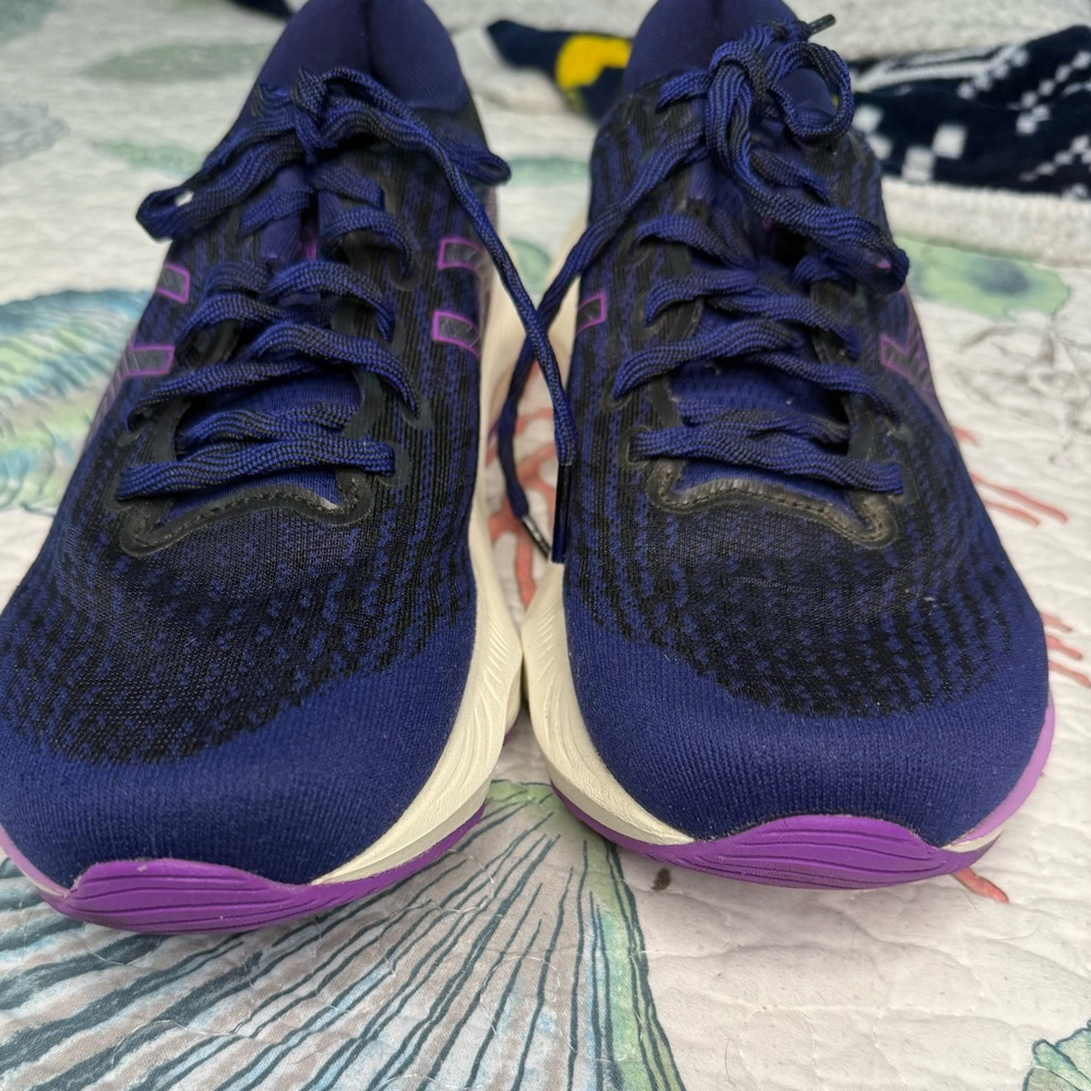 ASICS Women's Gel-Kayano LITE 3 Running Shoes, Blue & Purple, Size 10 - Picture 4 of 7